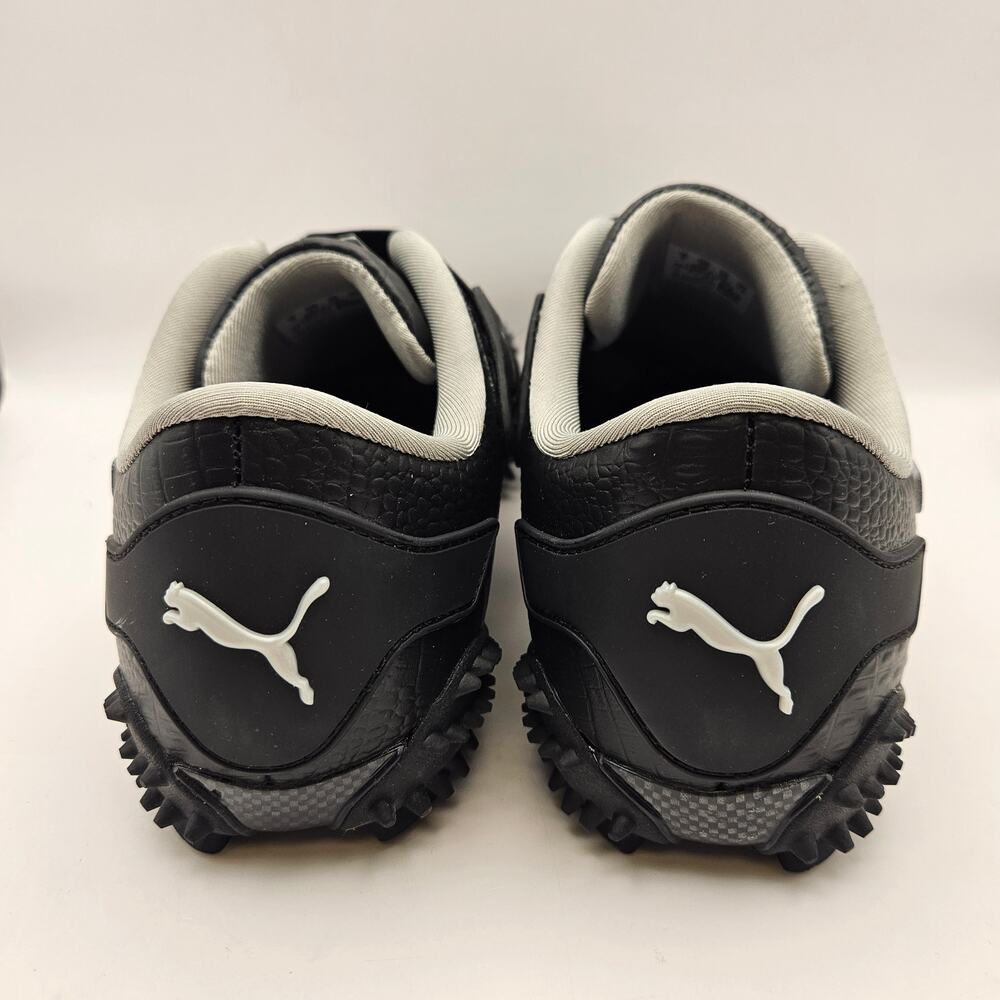 PUMA X A$AP ROCKY MEN'S 10 BLACK CROC MOSTRO 404408-01 SILVER CARBON NWOB - Picture 3 of 6